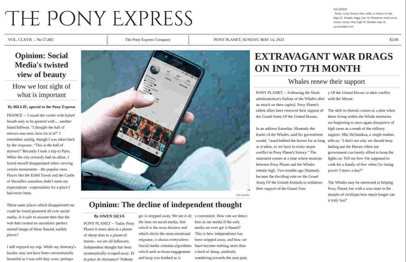 The May 14th, 2023 edition